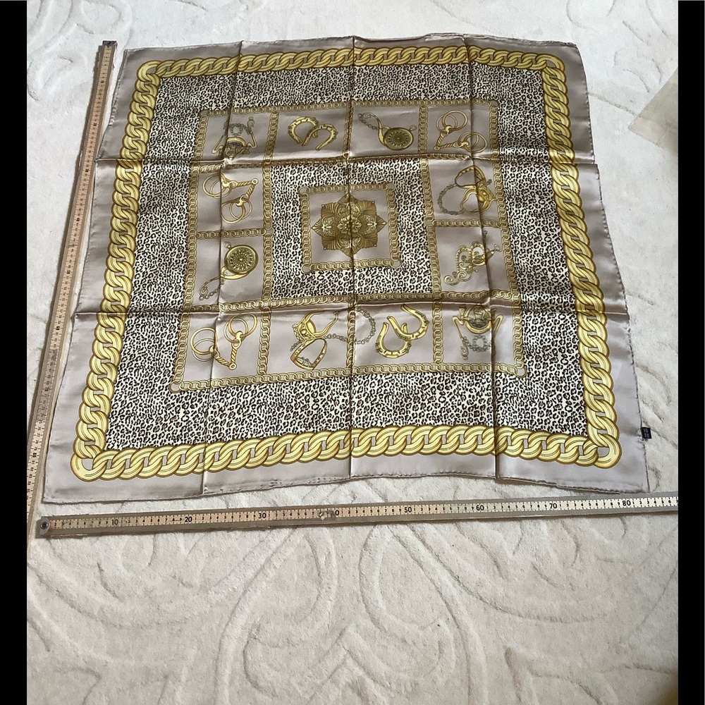 A silk scarf